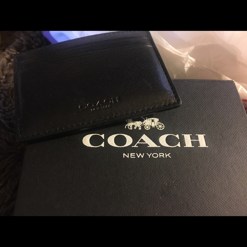 Authentic coach moneyclip